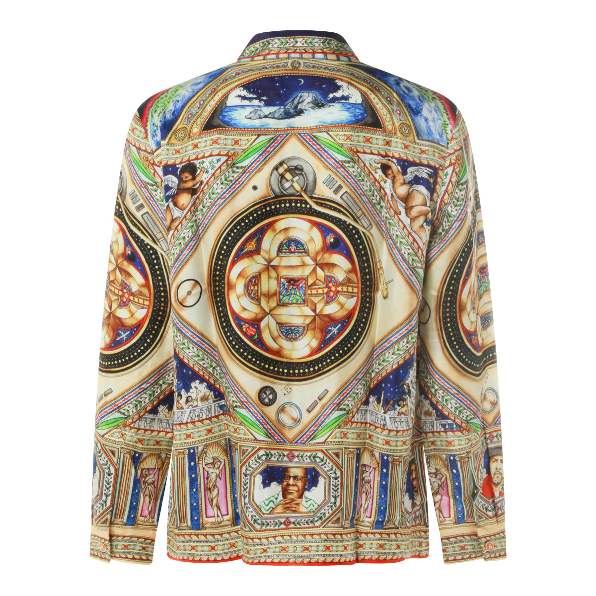 MULTICOLOR SILK SHIRT