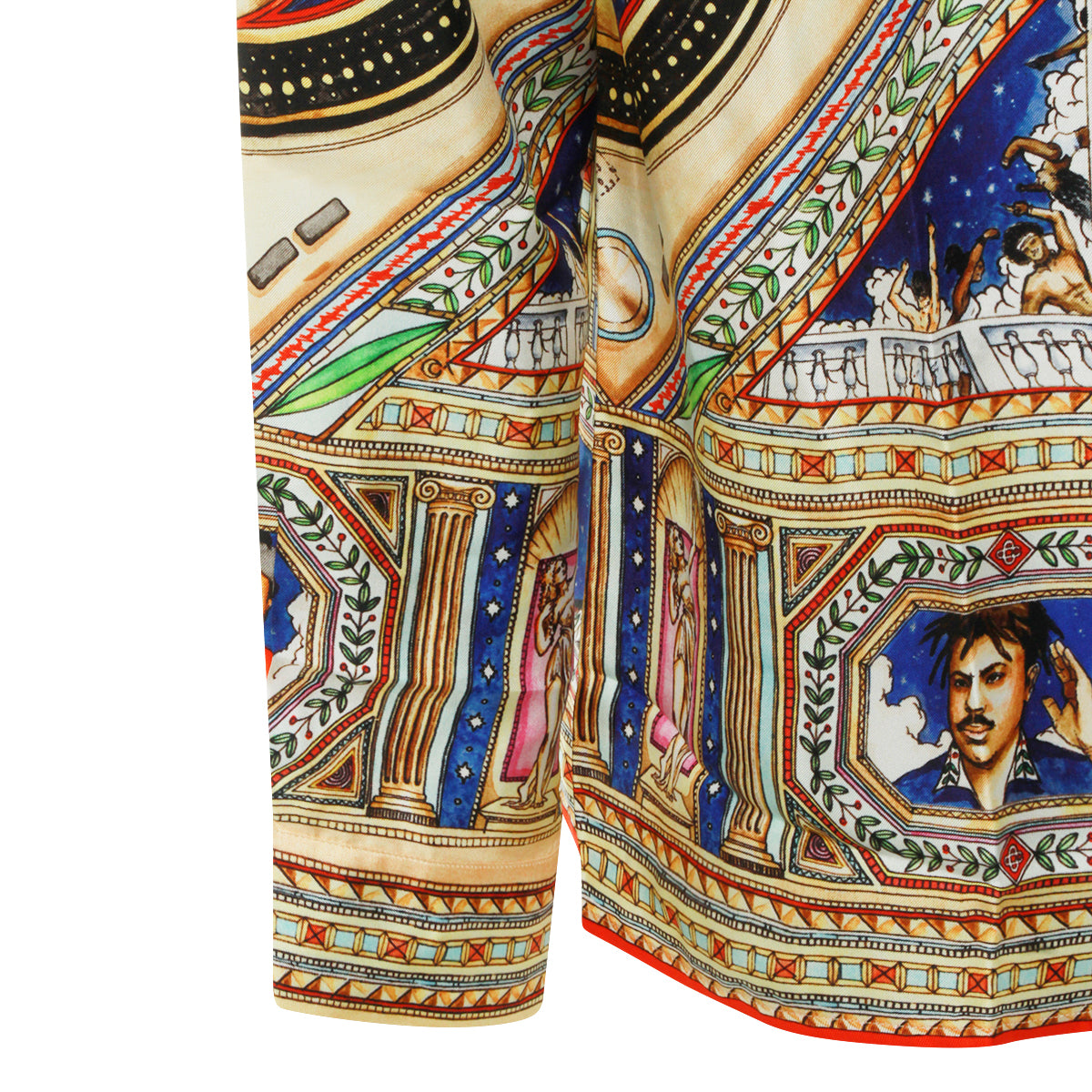 MULTICOLOR SILK SHIRT