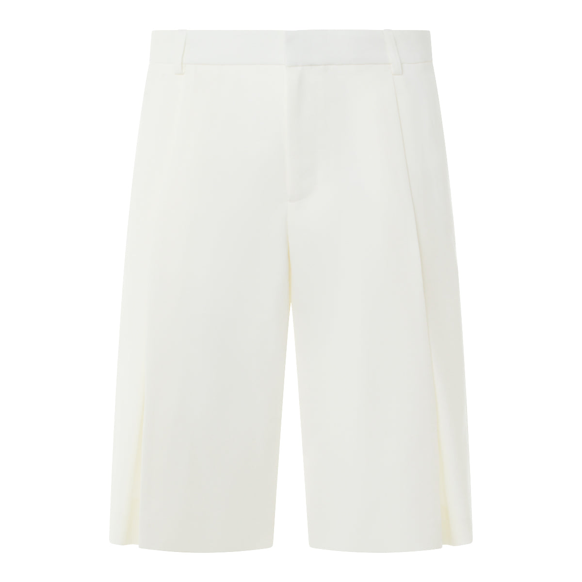WHITE COTTON SHORTS