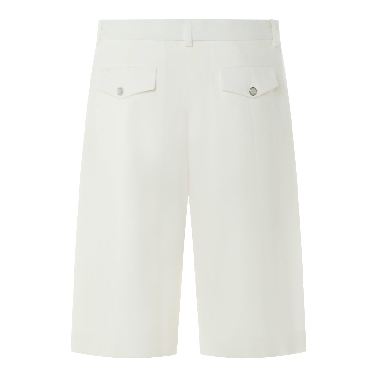 WHITE COTTON SHORTS