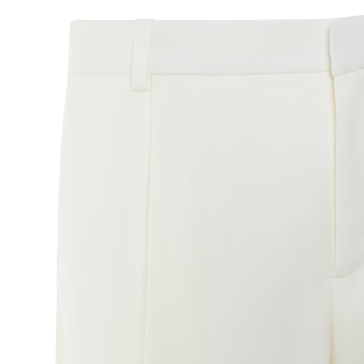 WHITE COTTON SHORTS