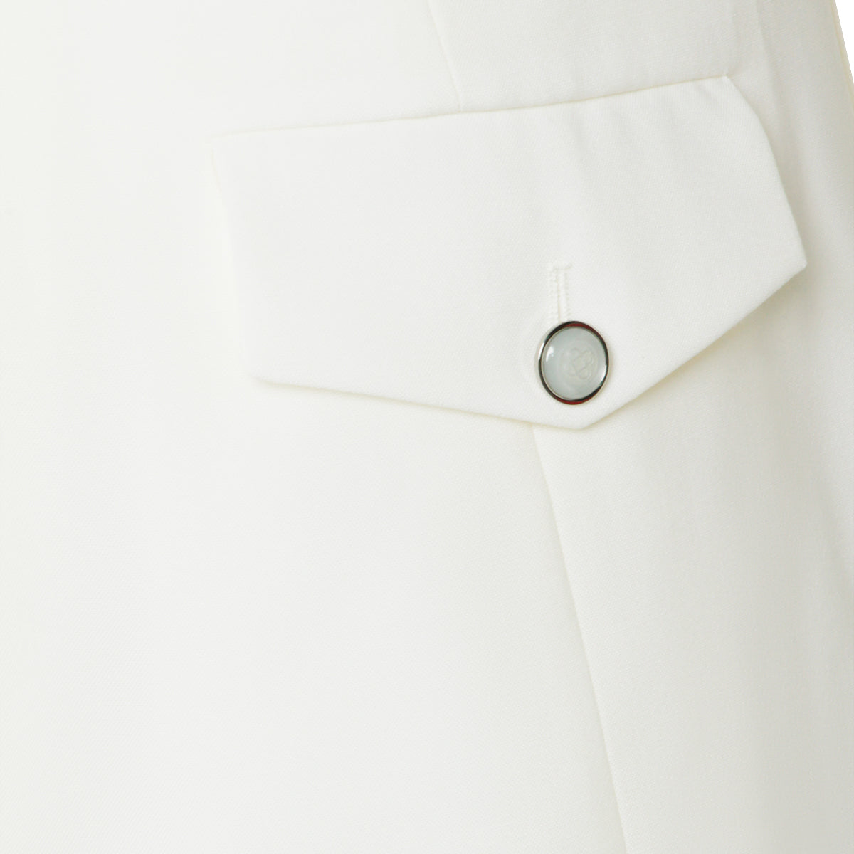 WHITE COTTON SHORTS