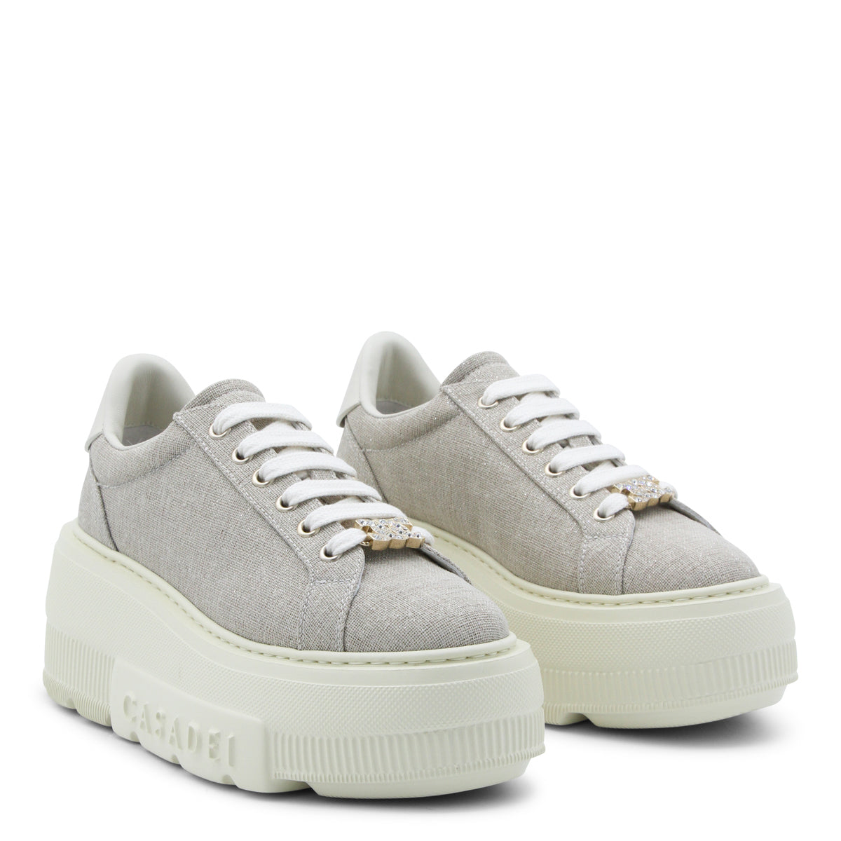 BEIGE LEATHER NEXUS SOLAR ECLIPSE SNEAKERS