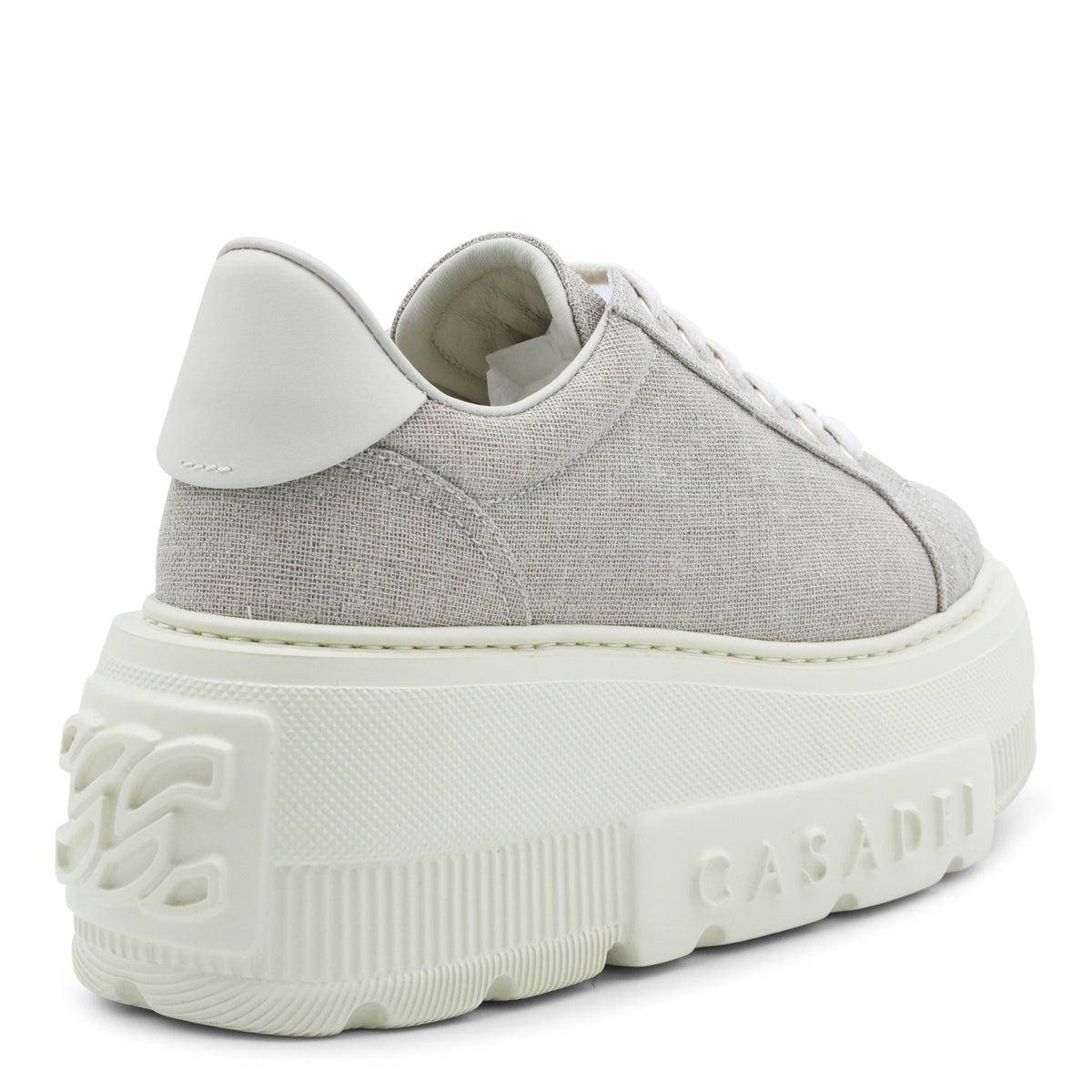 BEIGE LEATHER NEXUS SOLAR ECLIPSE SNEAKERS