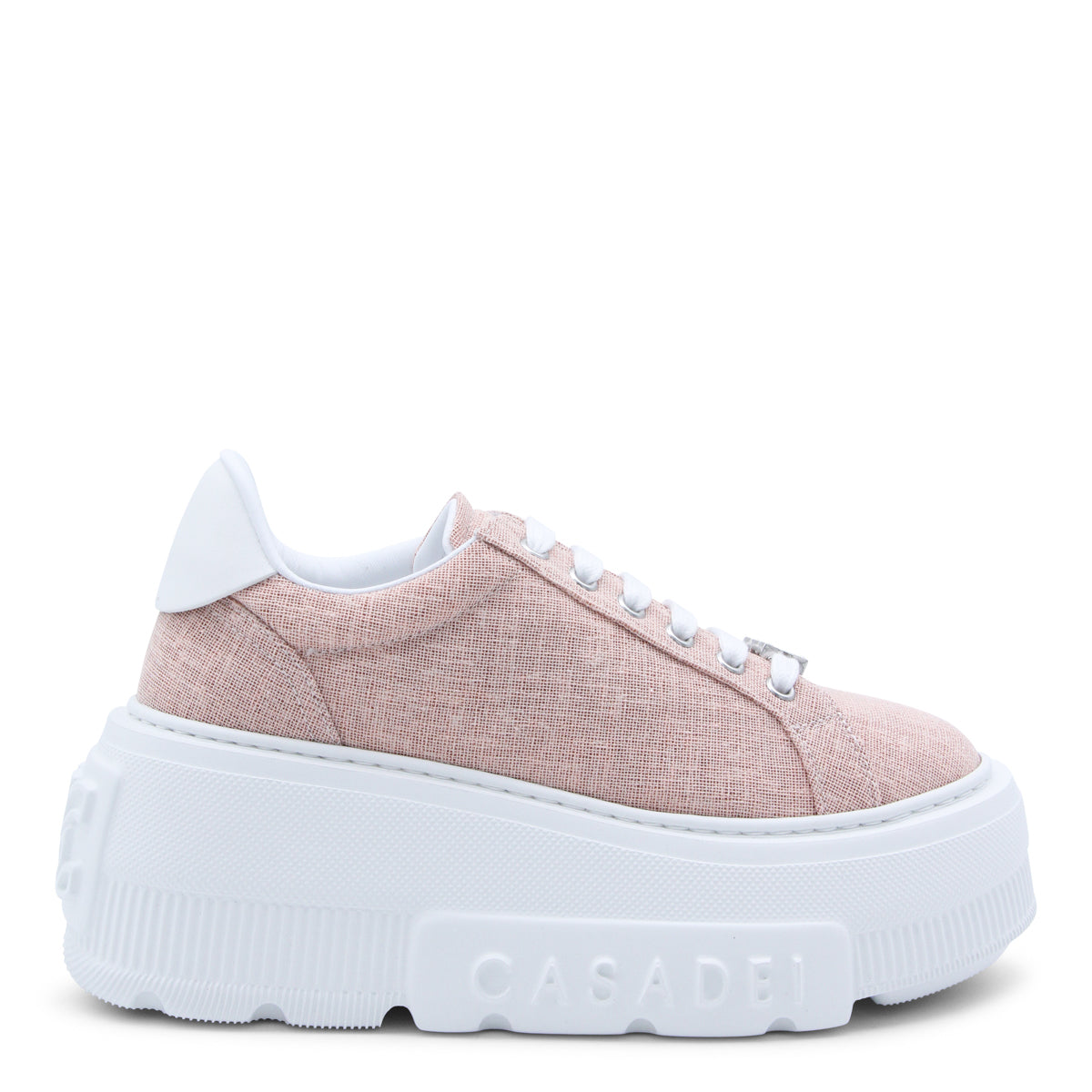 PINK LEATHER NEXUS SOLAR ECLIPSE SNEAKERS
