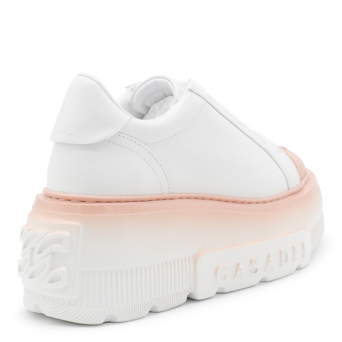 WHITE LEATHER ASH NEXUS SNEAKERS