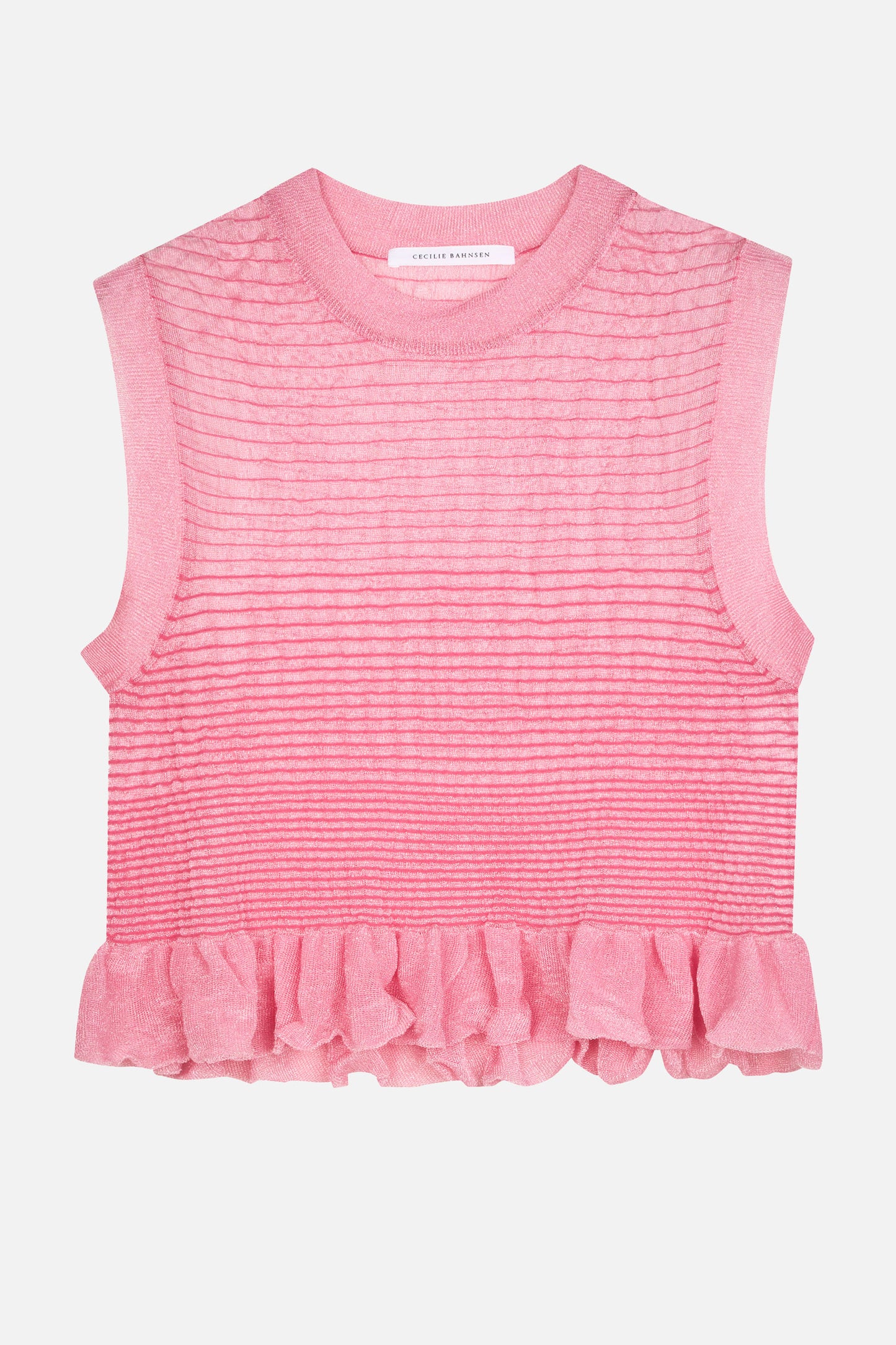 CELIA VEST SHEER SUMMER KNIT