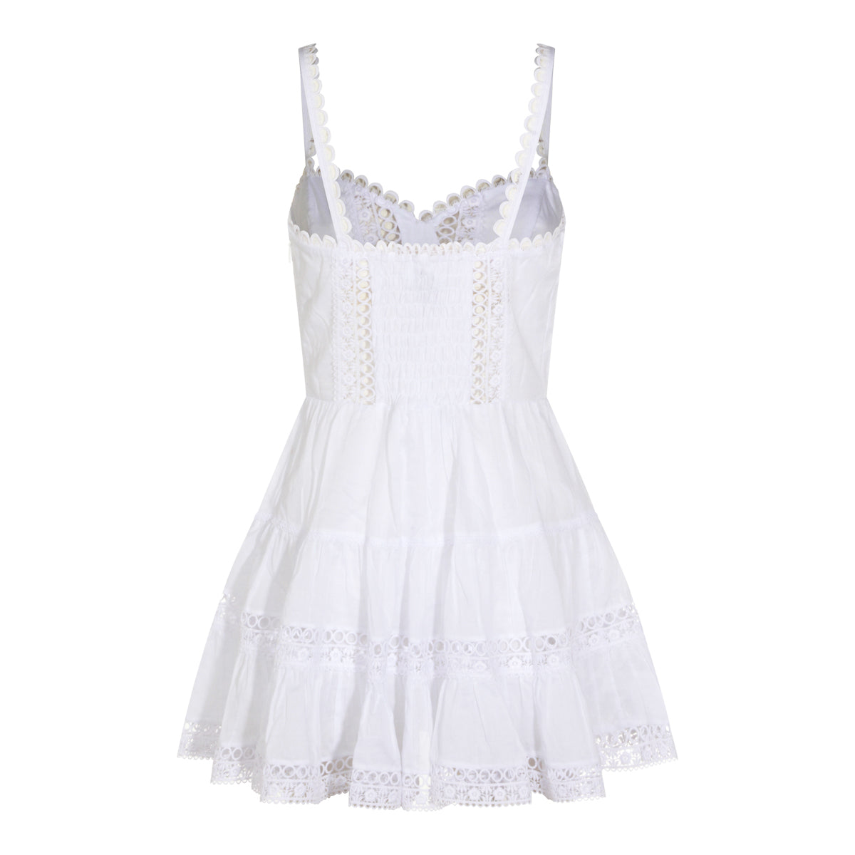 WHITE COTTON DRESS