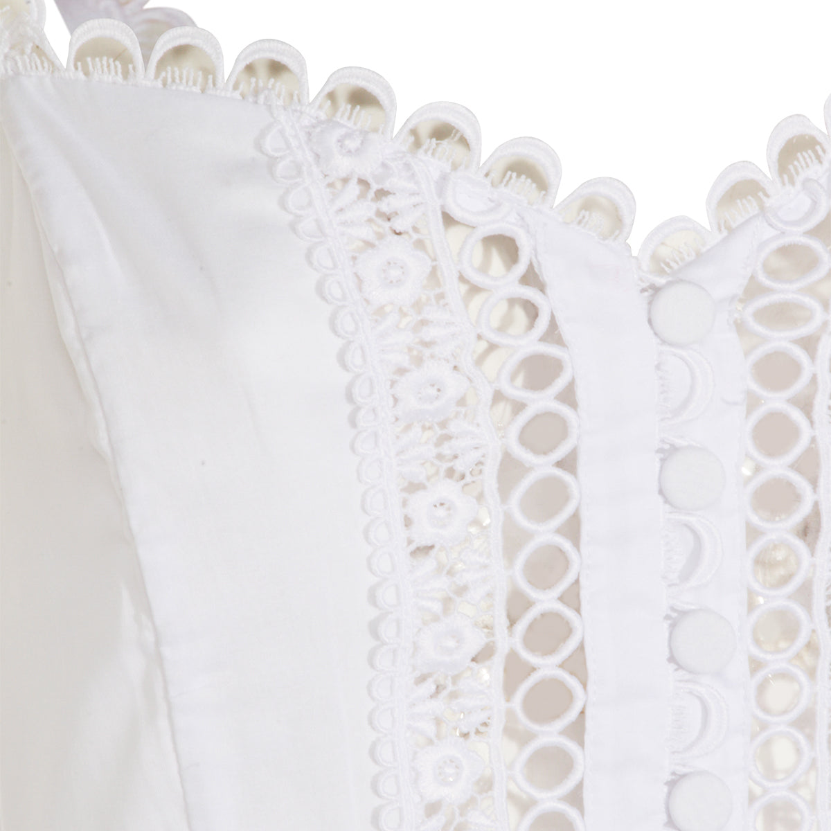 WHITE COTTON DRESS