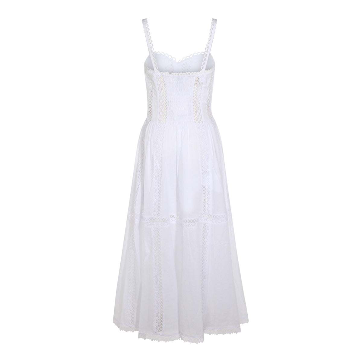 WHITE COTTON DRESS