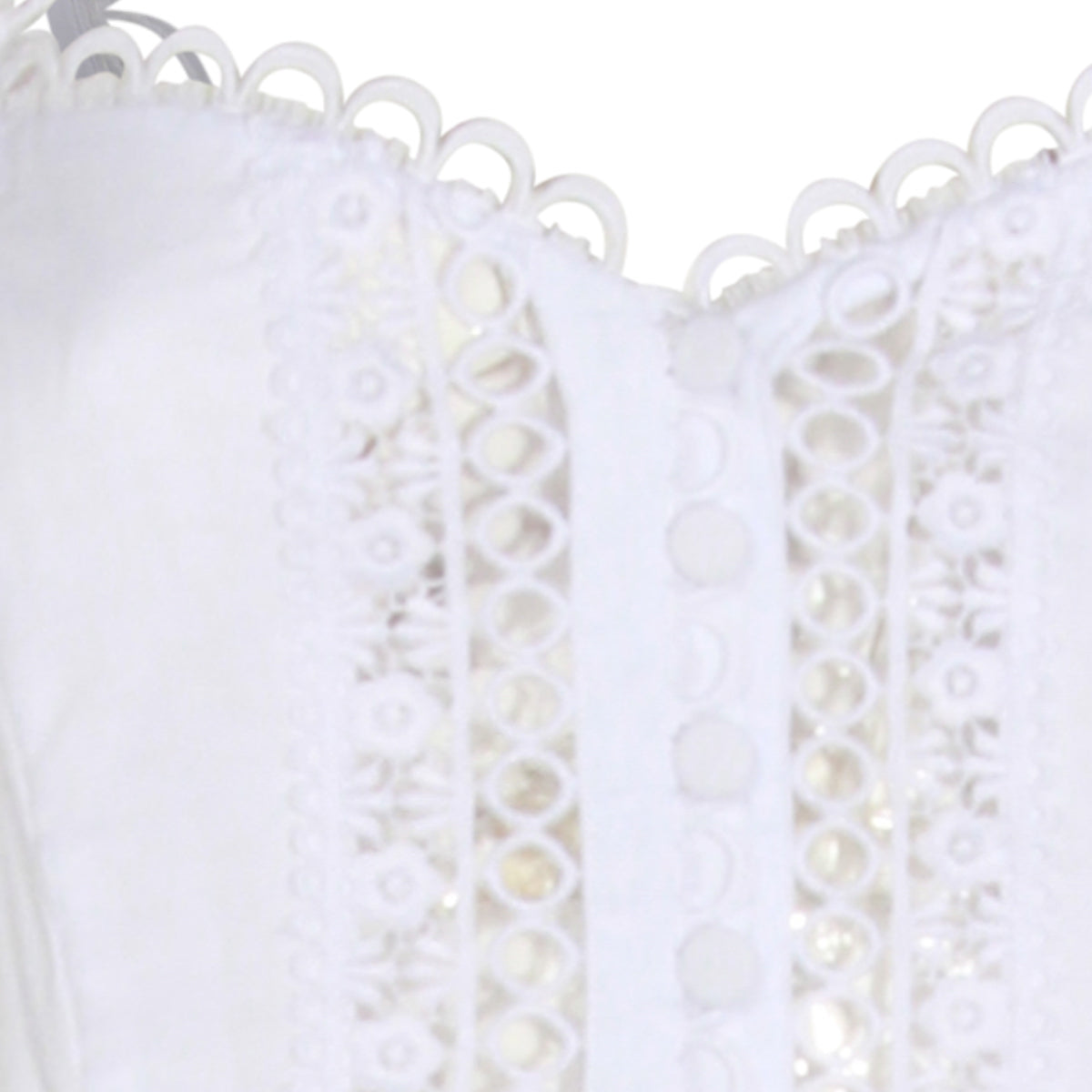 WHITE COTTON DRESS