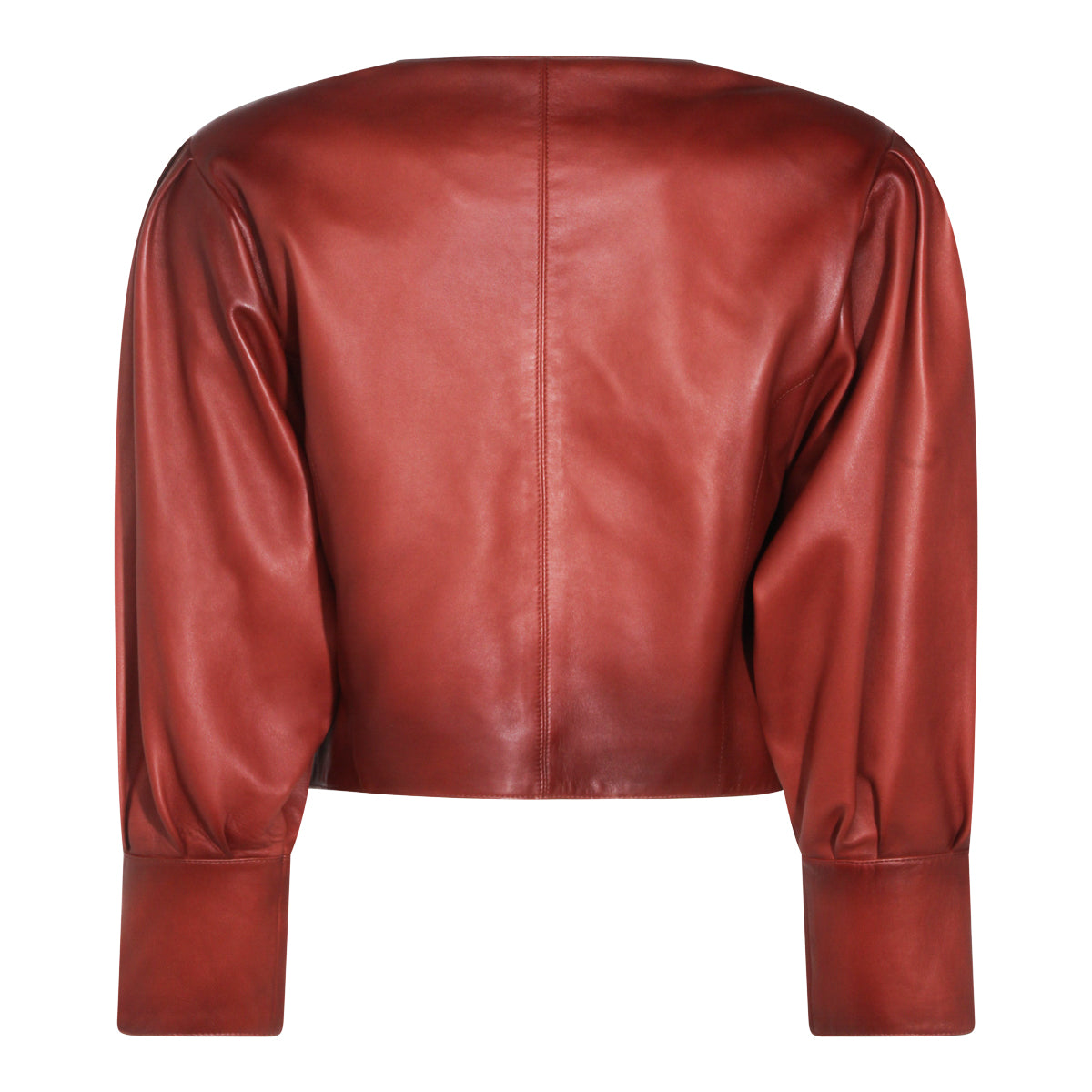 BROWN LEATHER JACKET