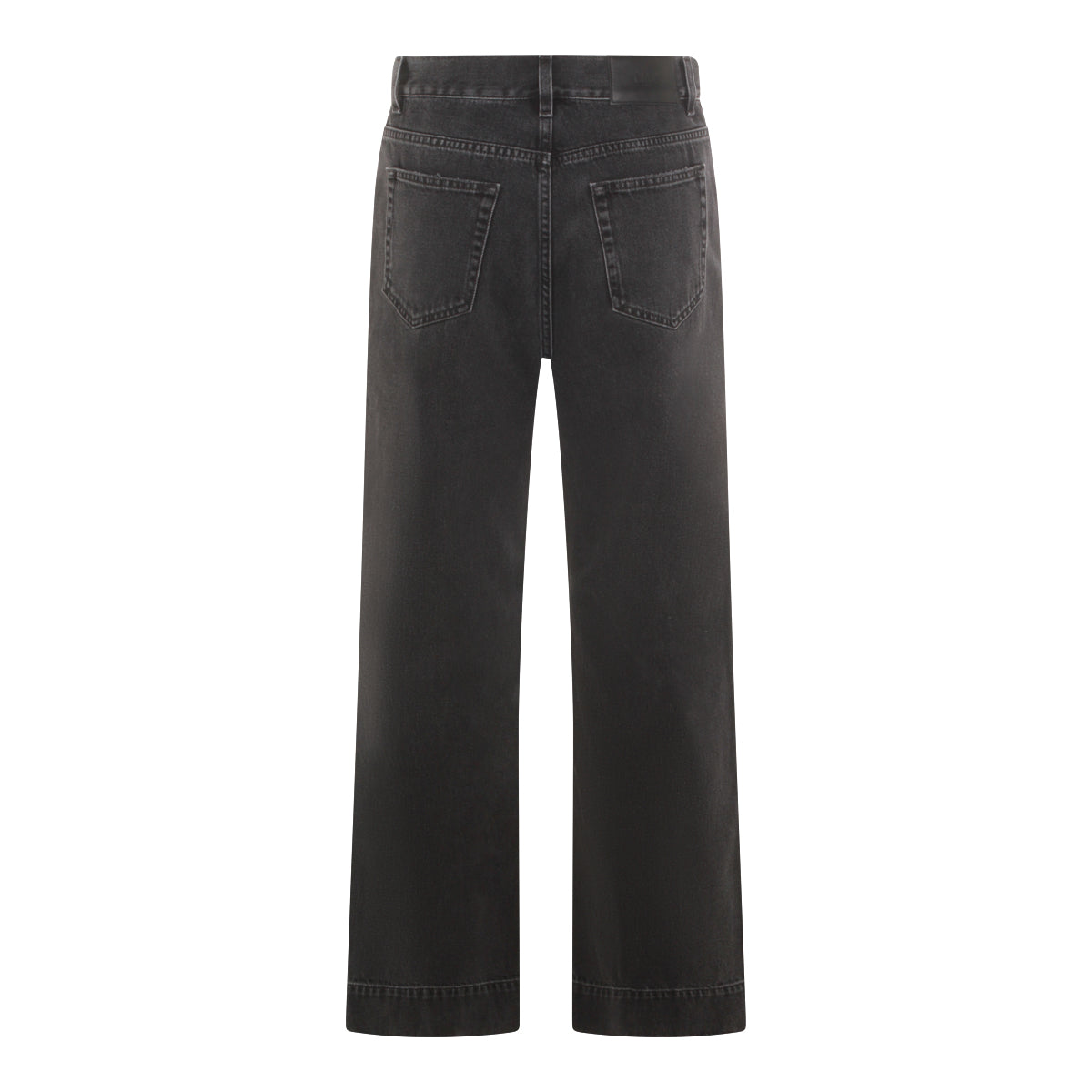 ASPHALT BLACK COTTON JEANS