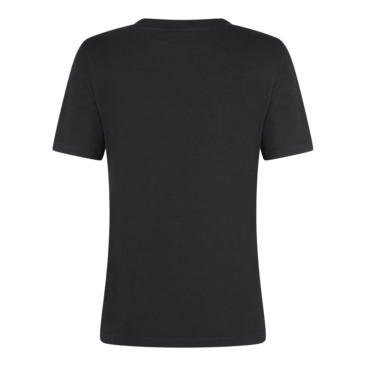 BLACK COTTON T-SHIRT