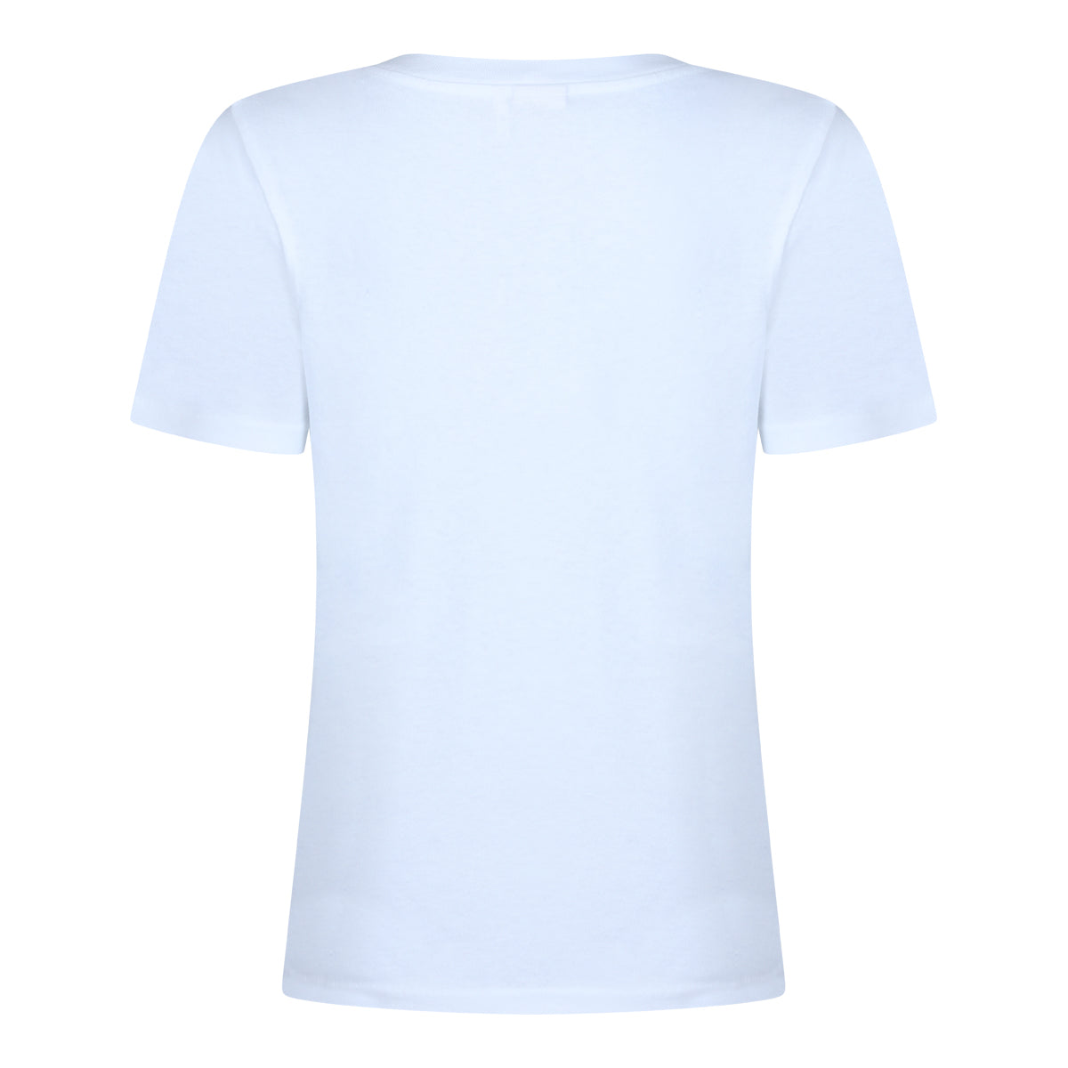 WHITE COTTON T-SHIRT