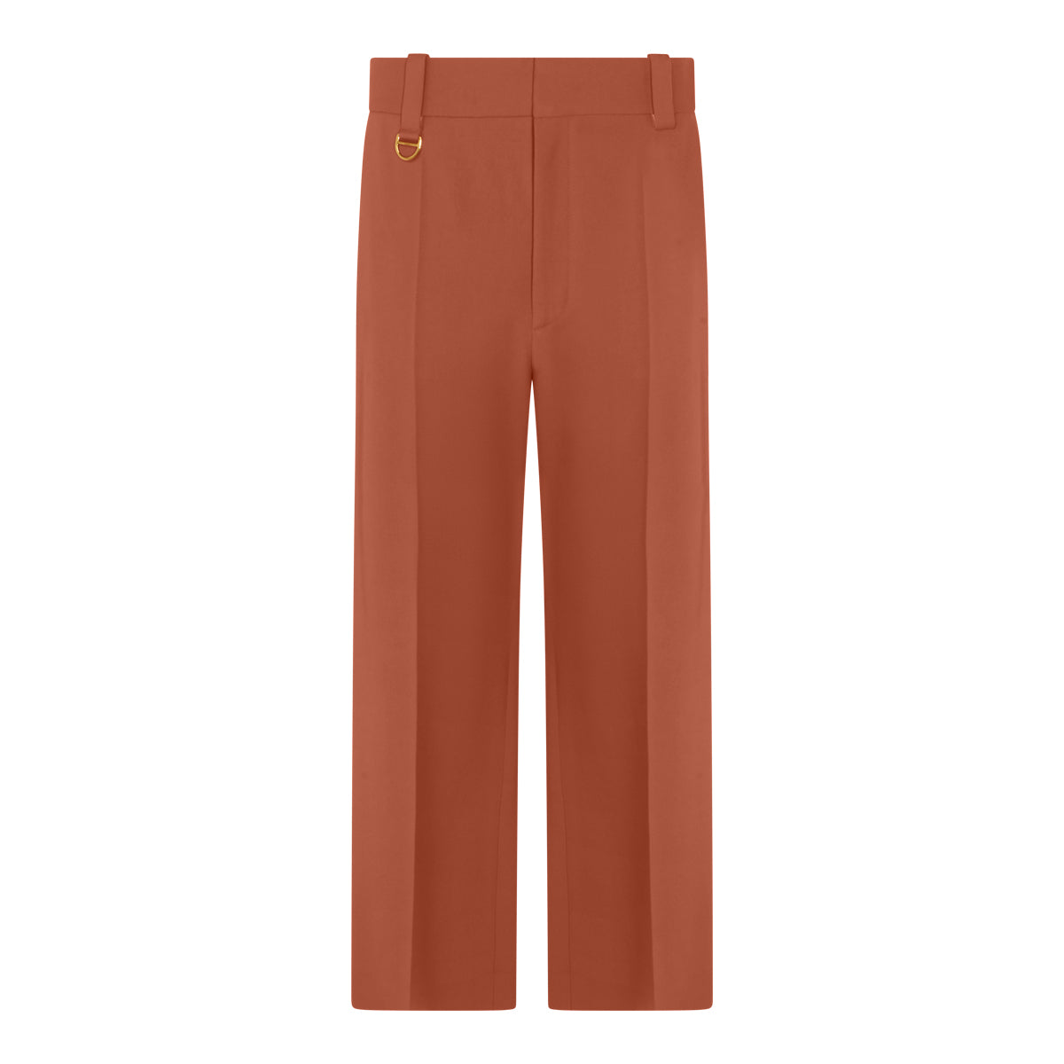 ORANGE COTTON PANTS