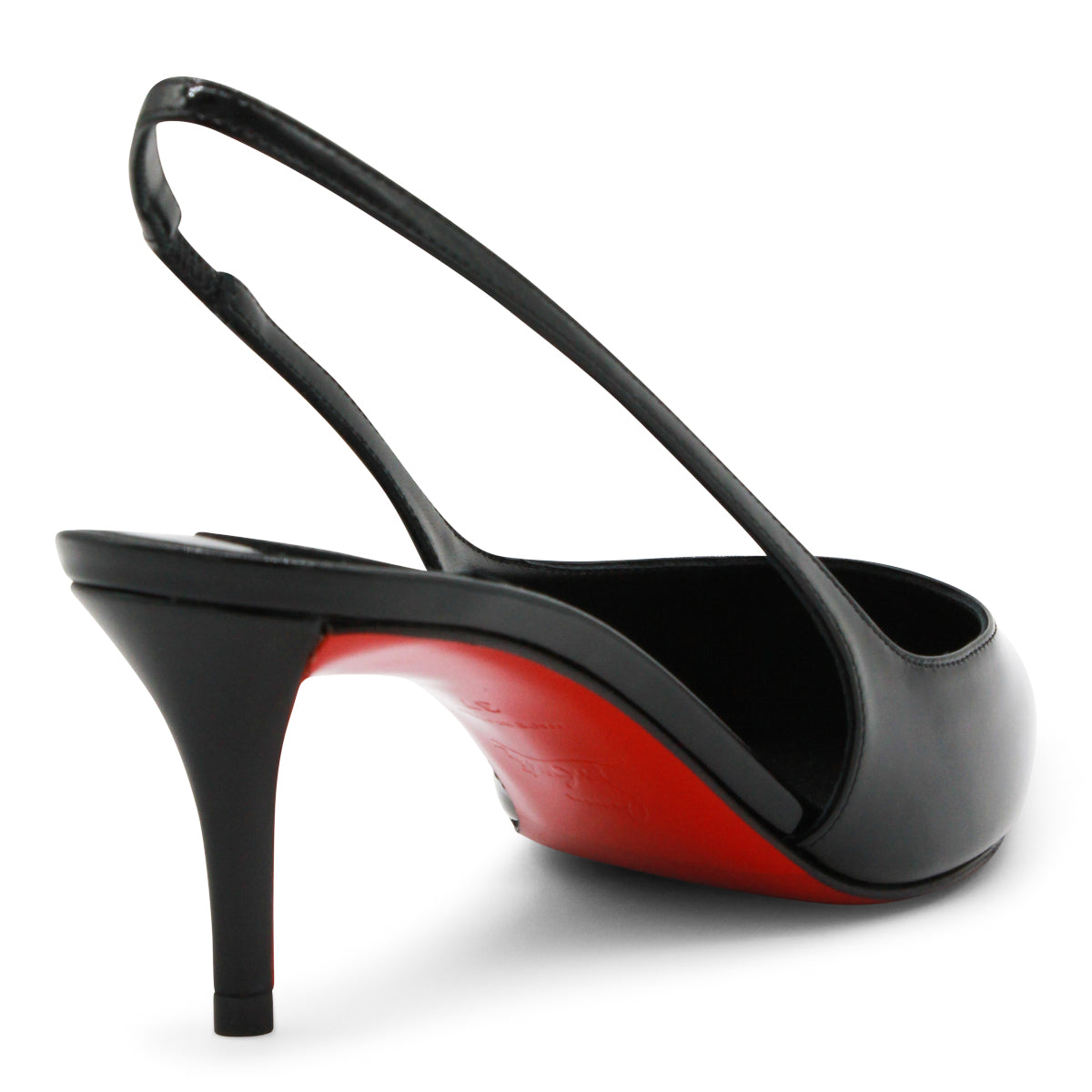 BLACK MISS Z SLING PUMPS