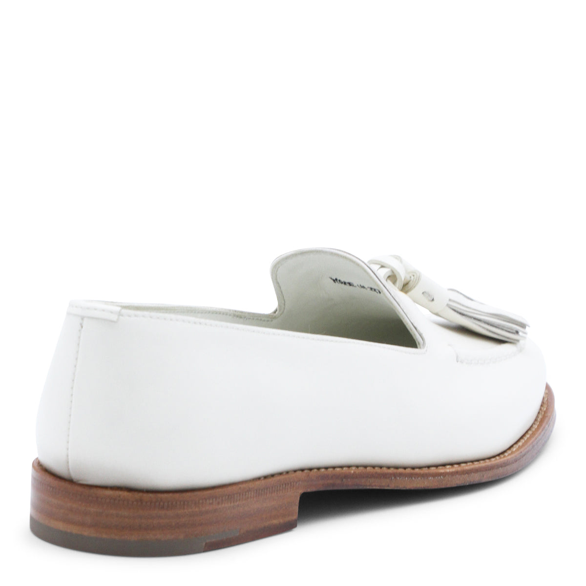 IVORY LEATHER LOAFERS