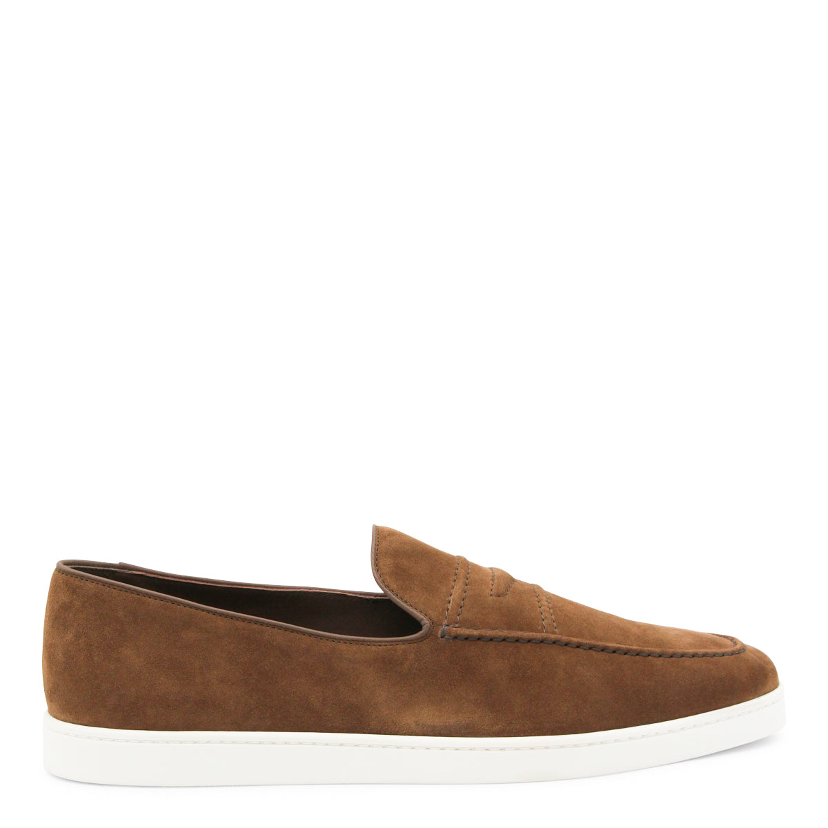 BROWN LEATHER LOAFERS