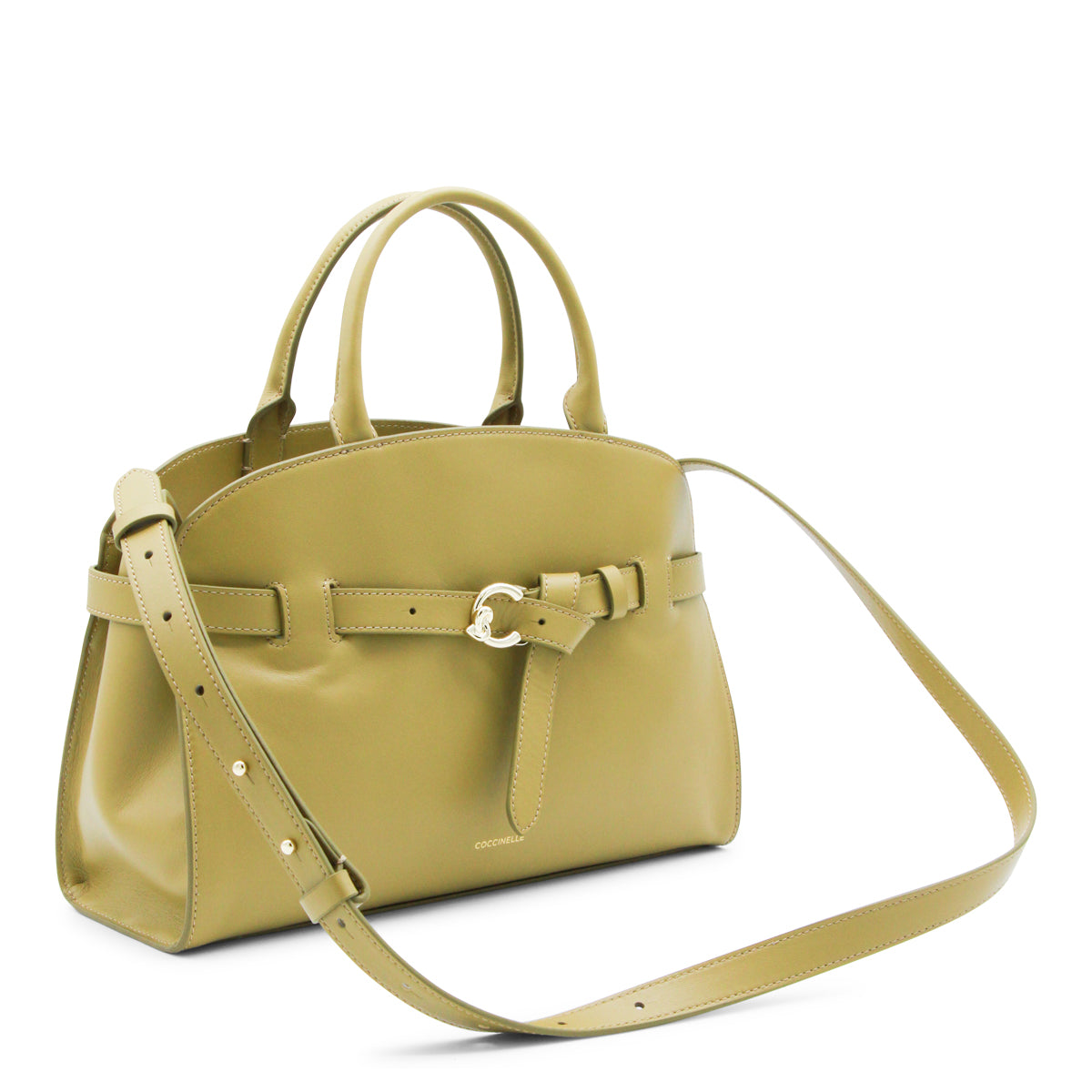 SEAGRASS LEATHER SABINE TOP HANDLE BAG