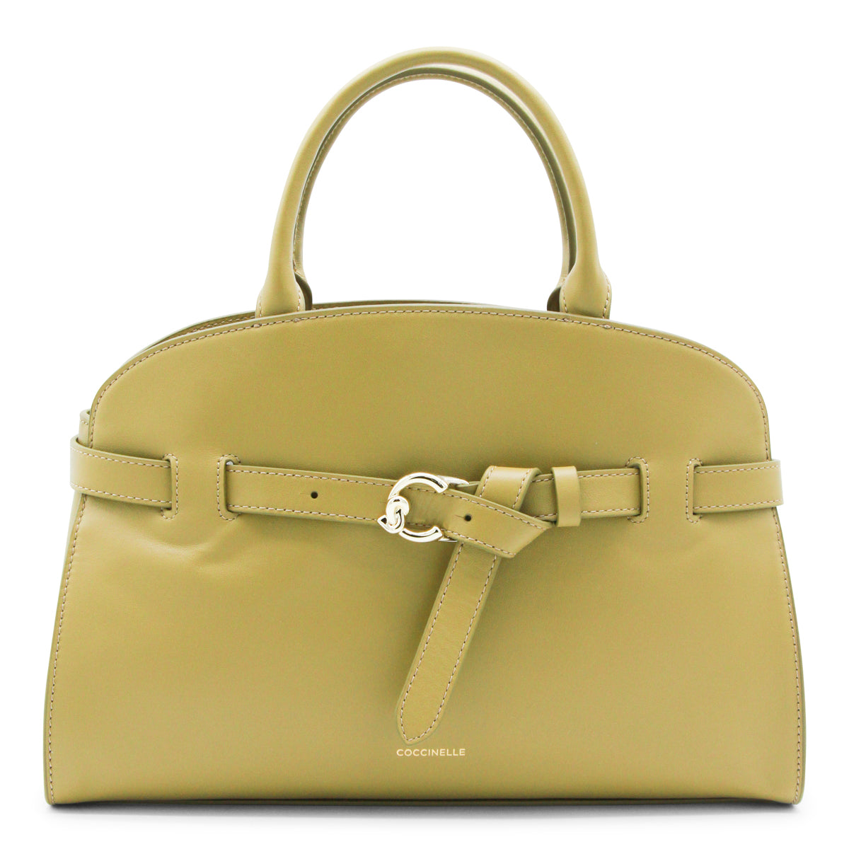 SEAGRASS LEATHER SABINE TOP HANDLE BAG