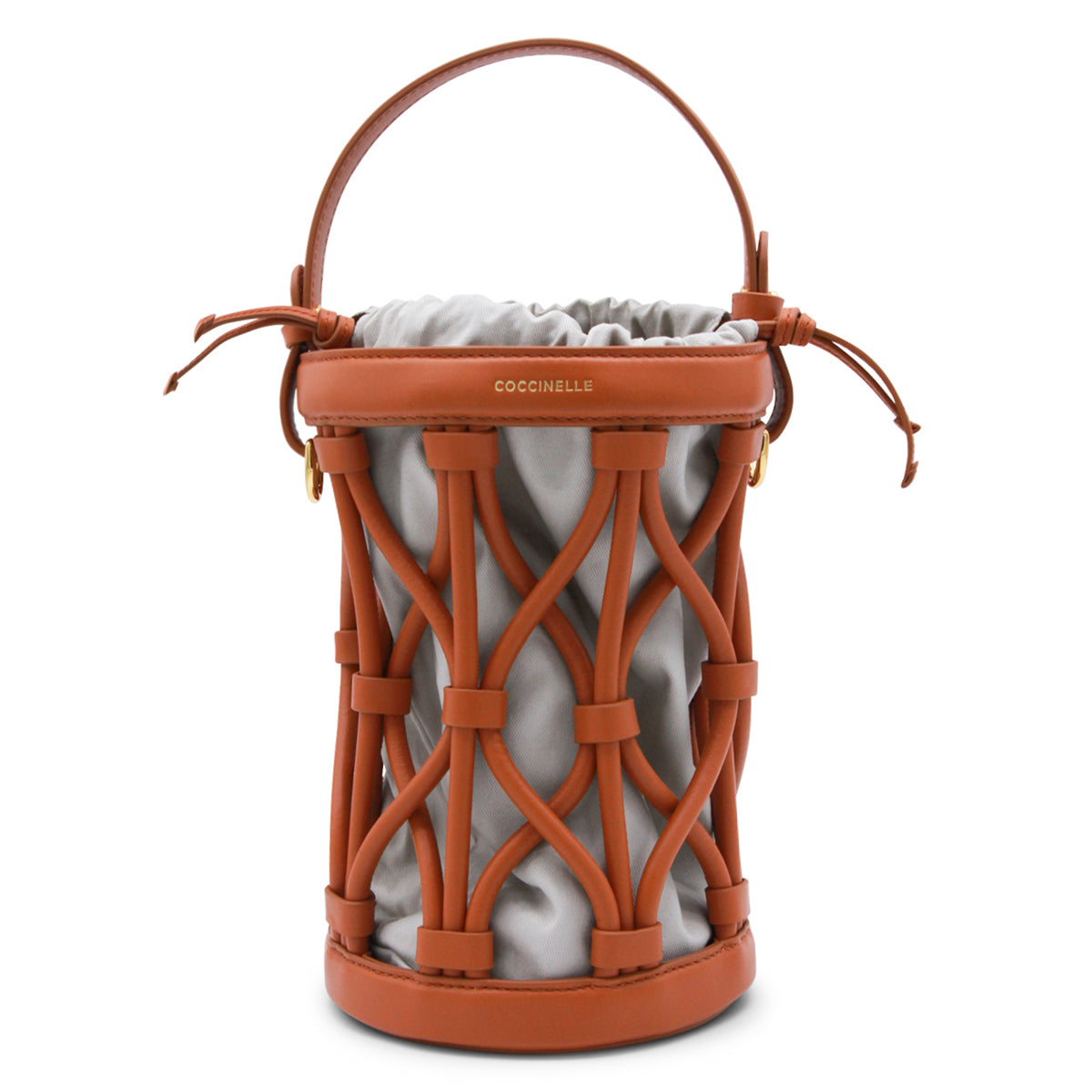 CRAB LEATHER KOI SATCHEL