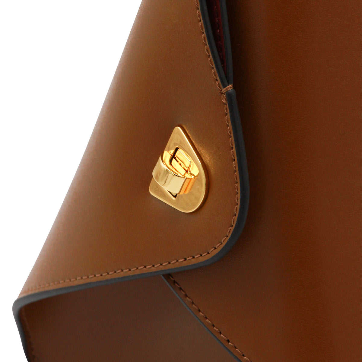 COGNAC LEATHER TYLDE TOP HANDLE BAG