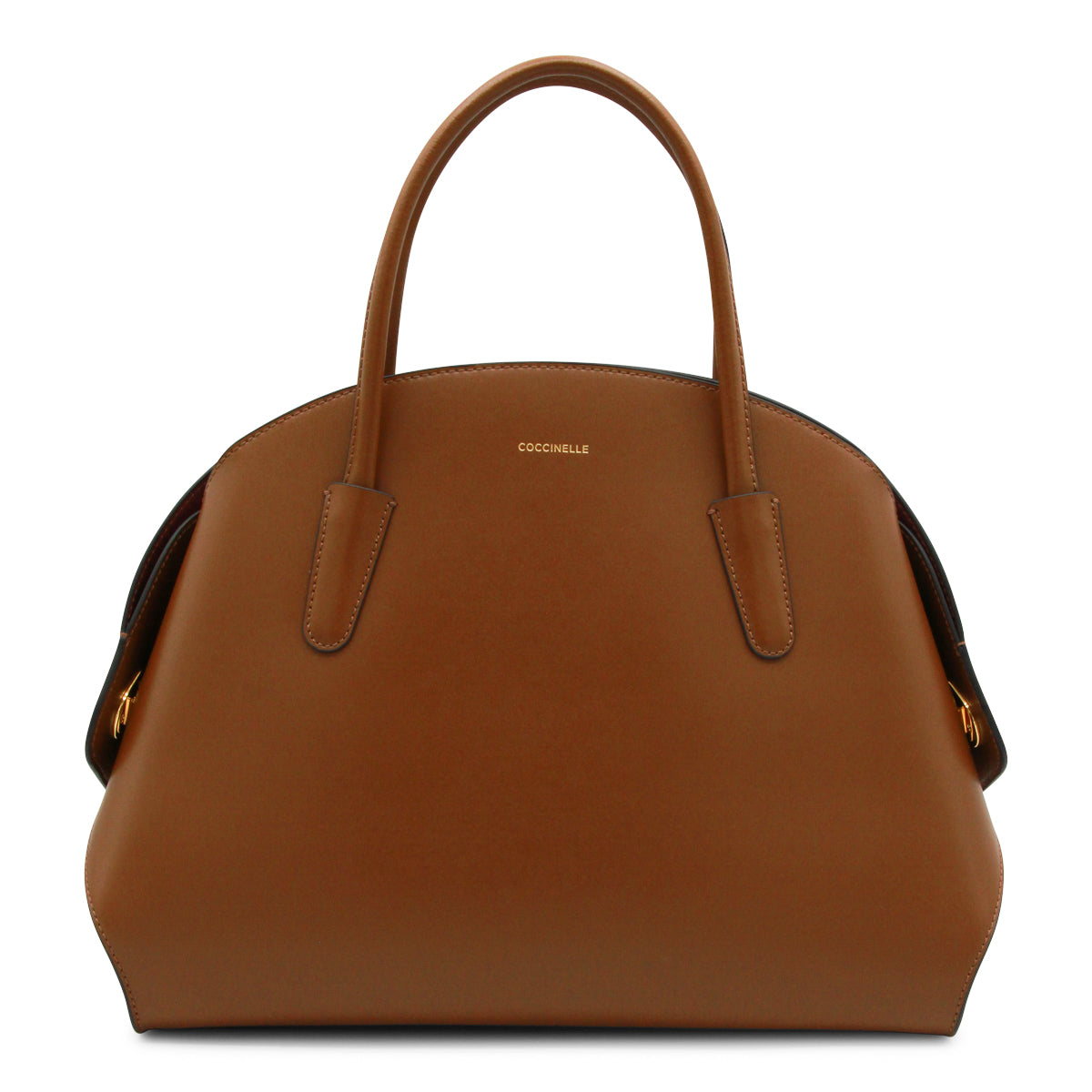 COGNAC LEATHER TYLDE TOP HANDLE BAG
