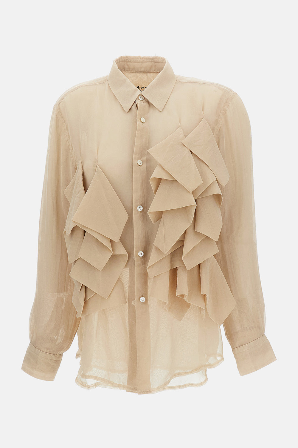 DOUBLE SHIRT WITH RUFFLES