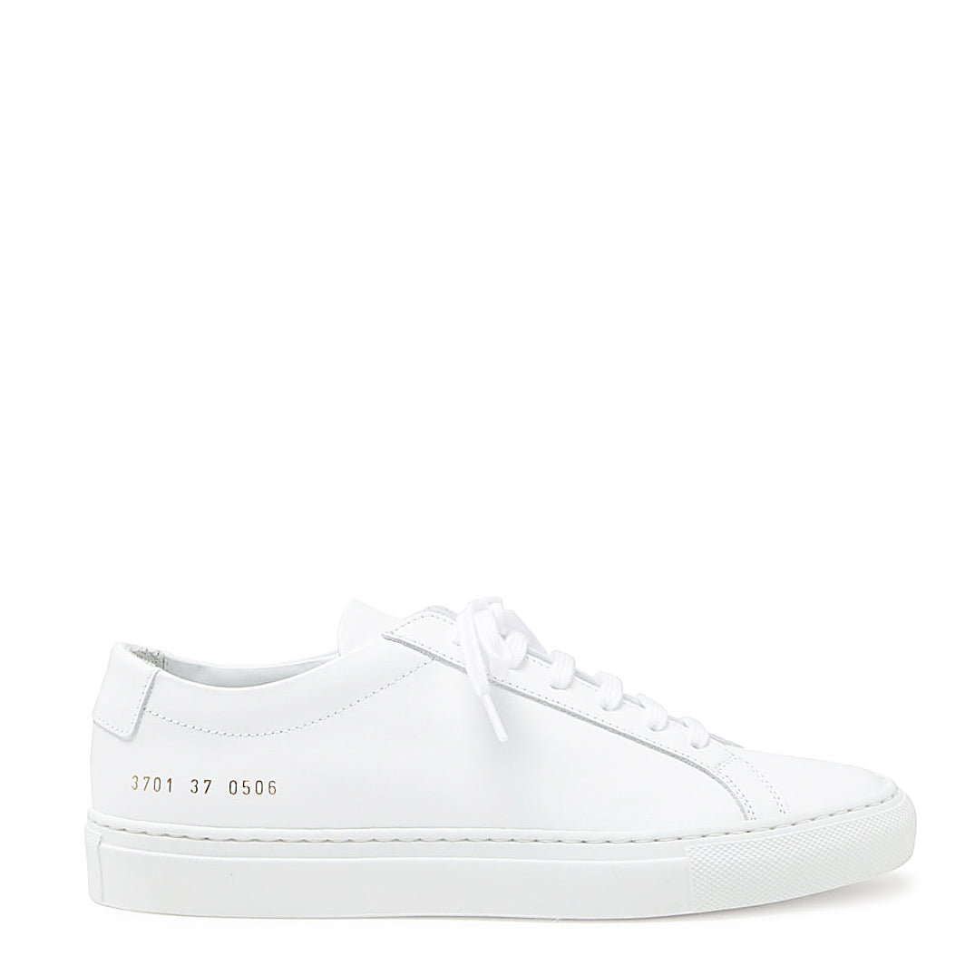 WHITE LEATHER SNEAKERS