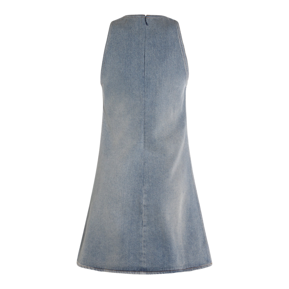 DENIM BLUE COTTON DRESS
