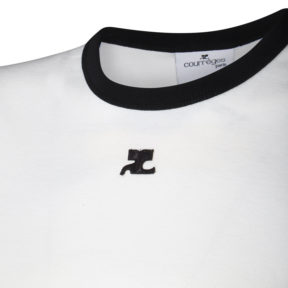 HERITAGE WHITE COTTON T-SHIRT