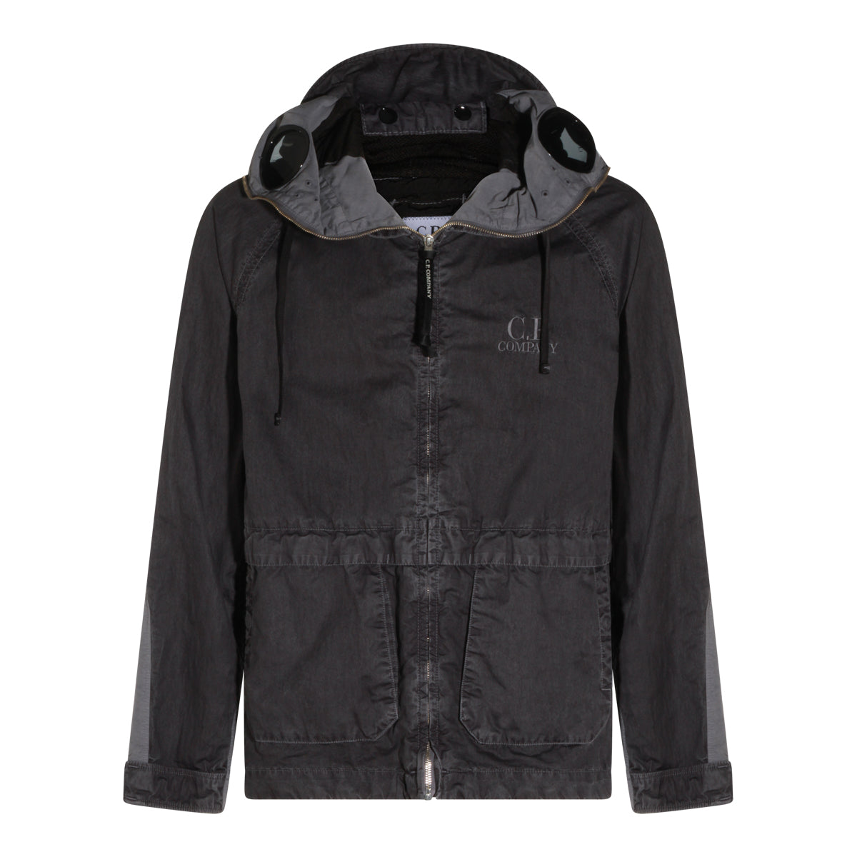 BLACK COTTON CASUAL JACKET