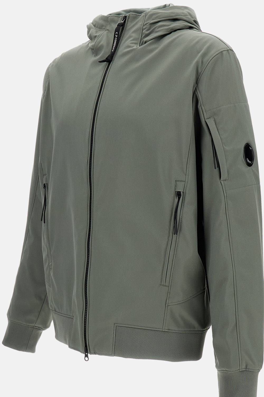 C.P. SHELL-R HOODED JACKET