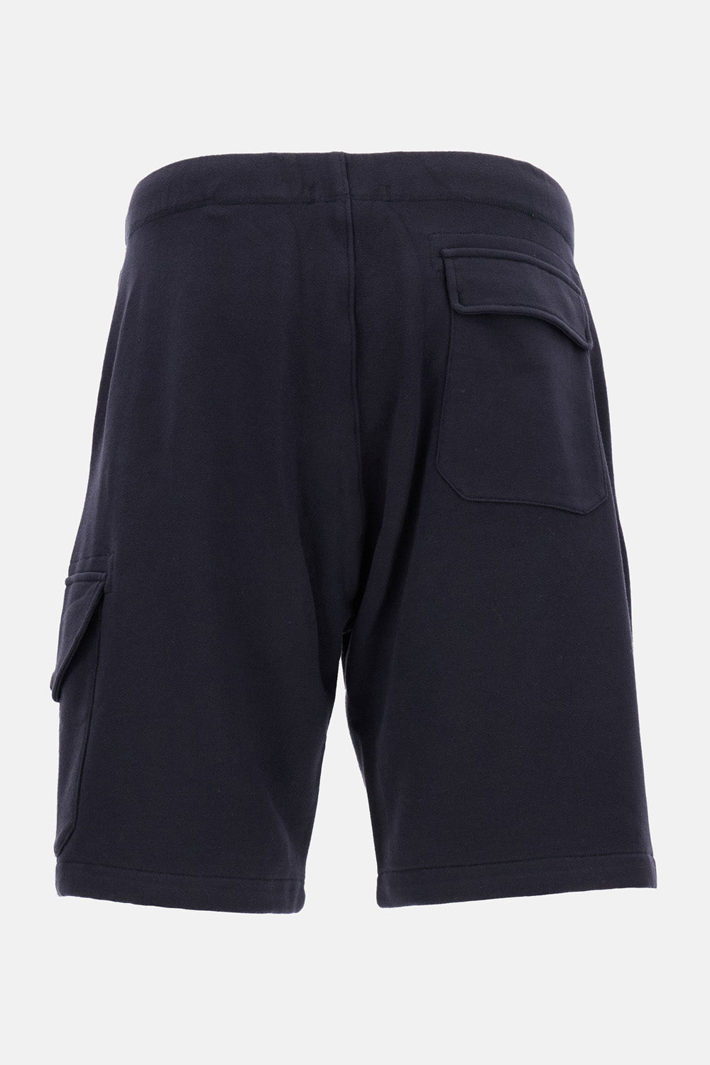 DIAGONAL RAISED FLEECE CARGO SWEATSHORTS
