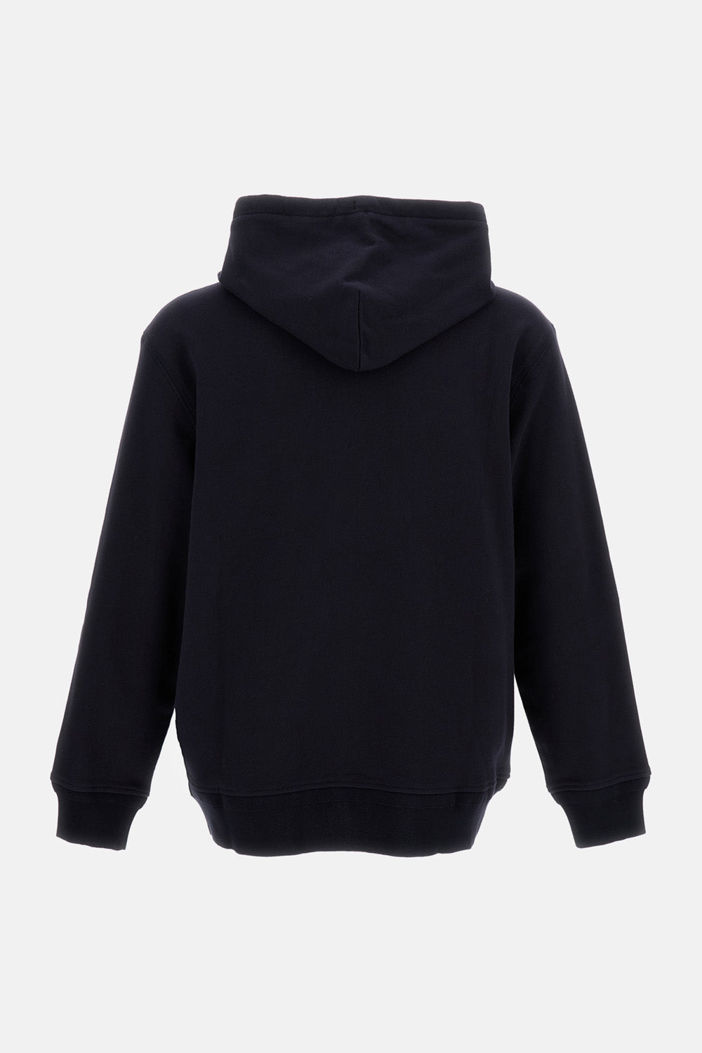 DIAGONAL RAISED FLEECE ZIP HOODED SWEATSHIRT