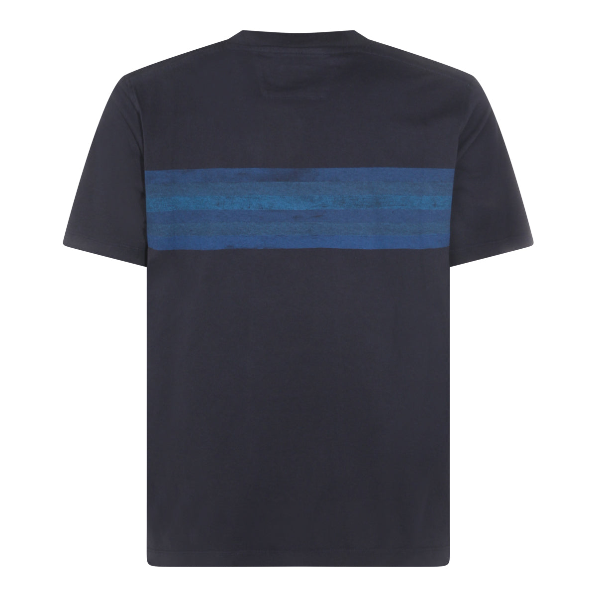 DARK BLUE COTTON T-SHIRT