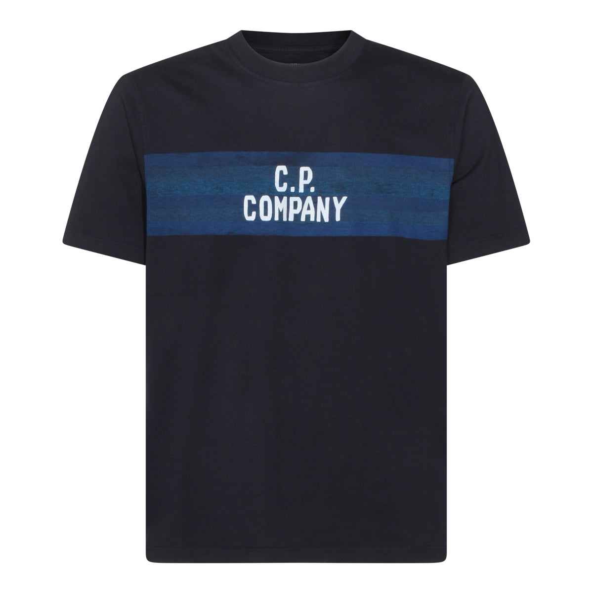 DARK BLUE COTTON T-SHIRT