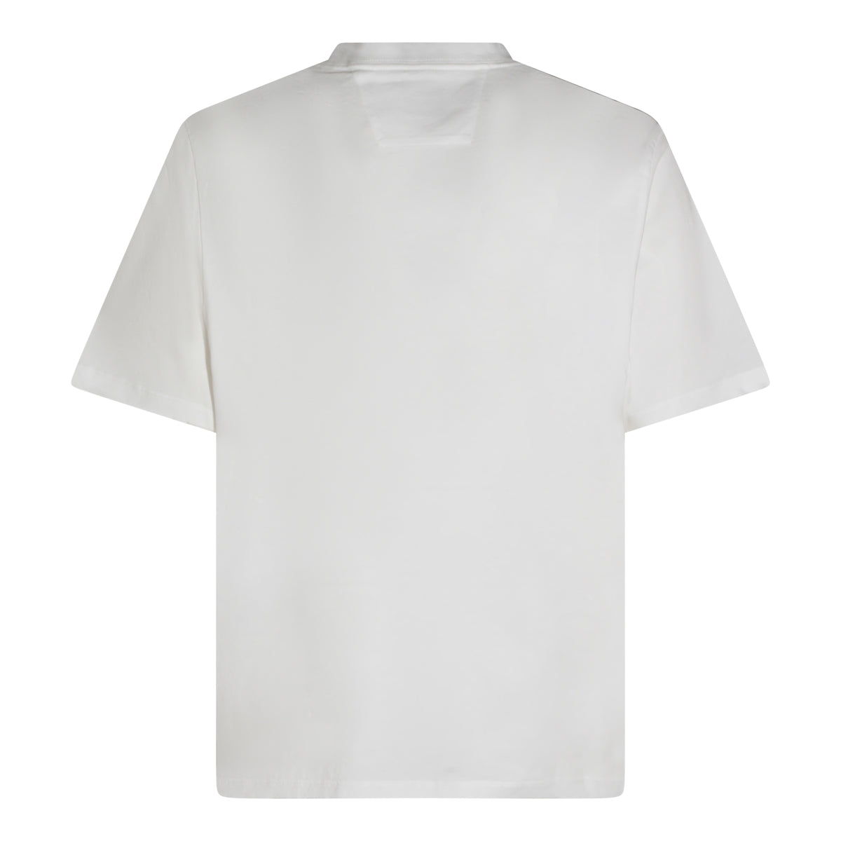 WHITE COTTON T-SHIRT