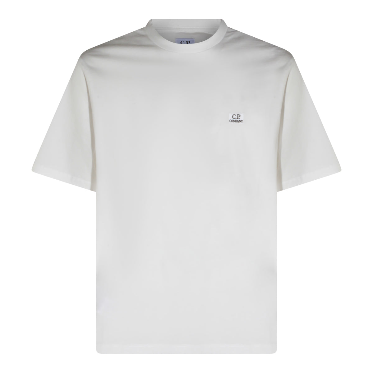 WHITE COTTON T-SHIRT