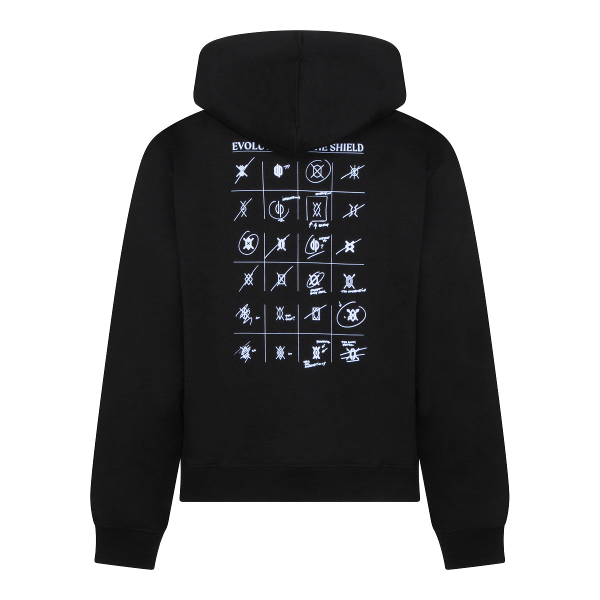 BLACK COTTON SWEATSHIRT