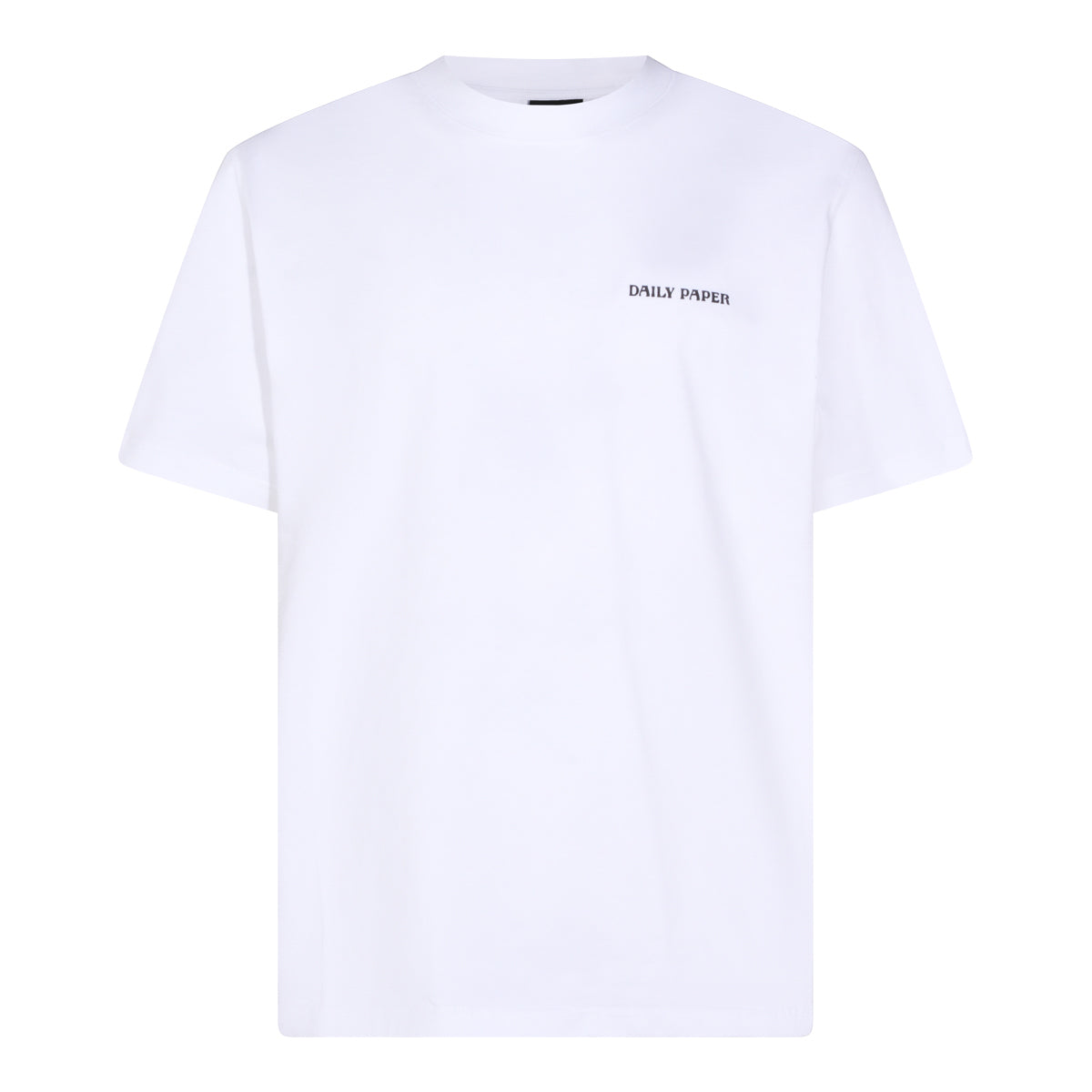 WHITE COTTON LOGO T-SHIRT