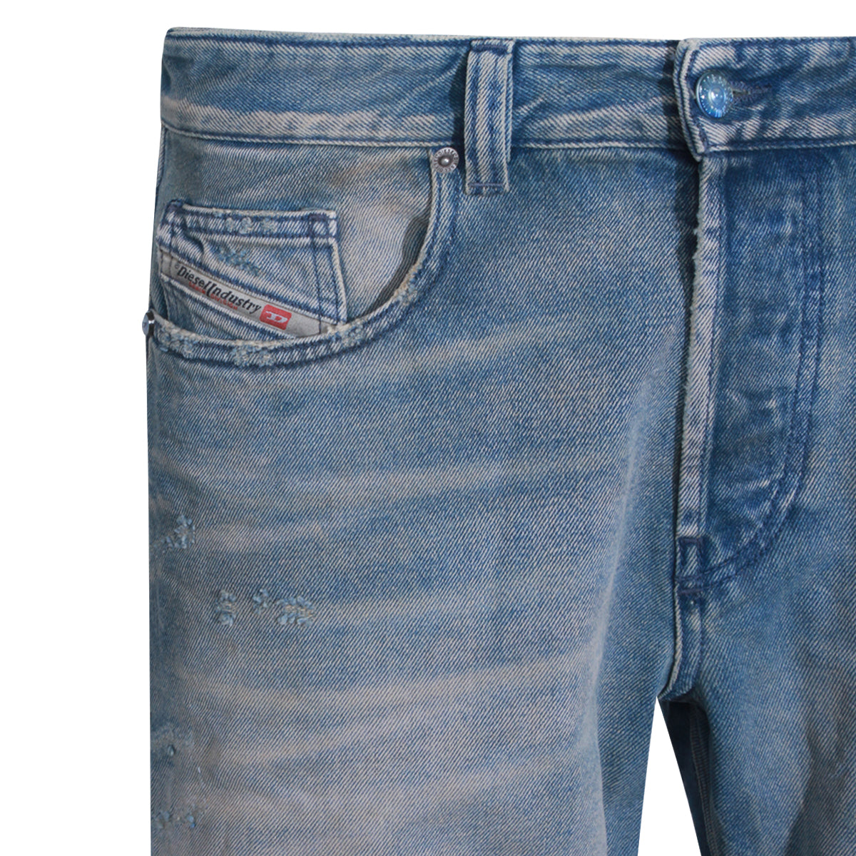 BLUE COTTON DENIM JEANS