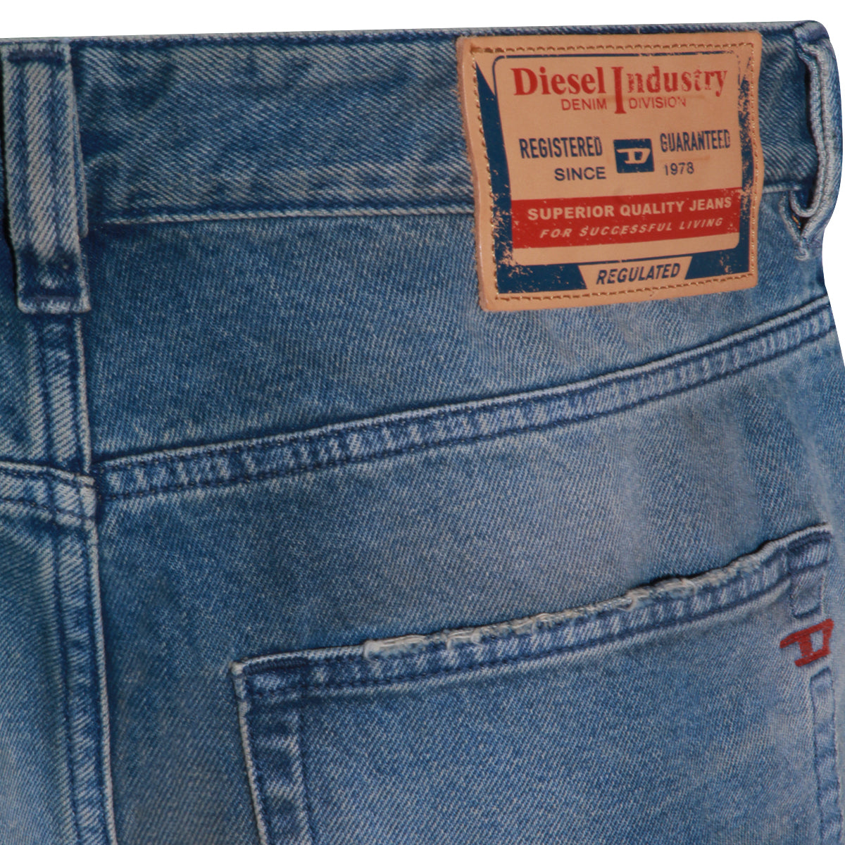 BLUE COTTON DENIM JEANS