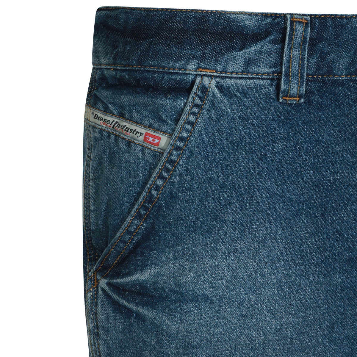 LIGHT BLUE COTTON SHORTS
