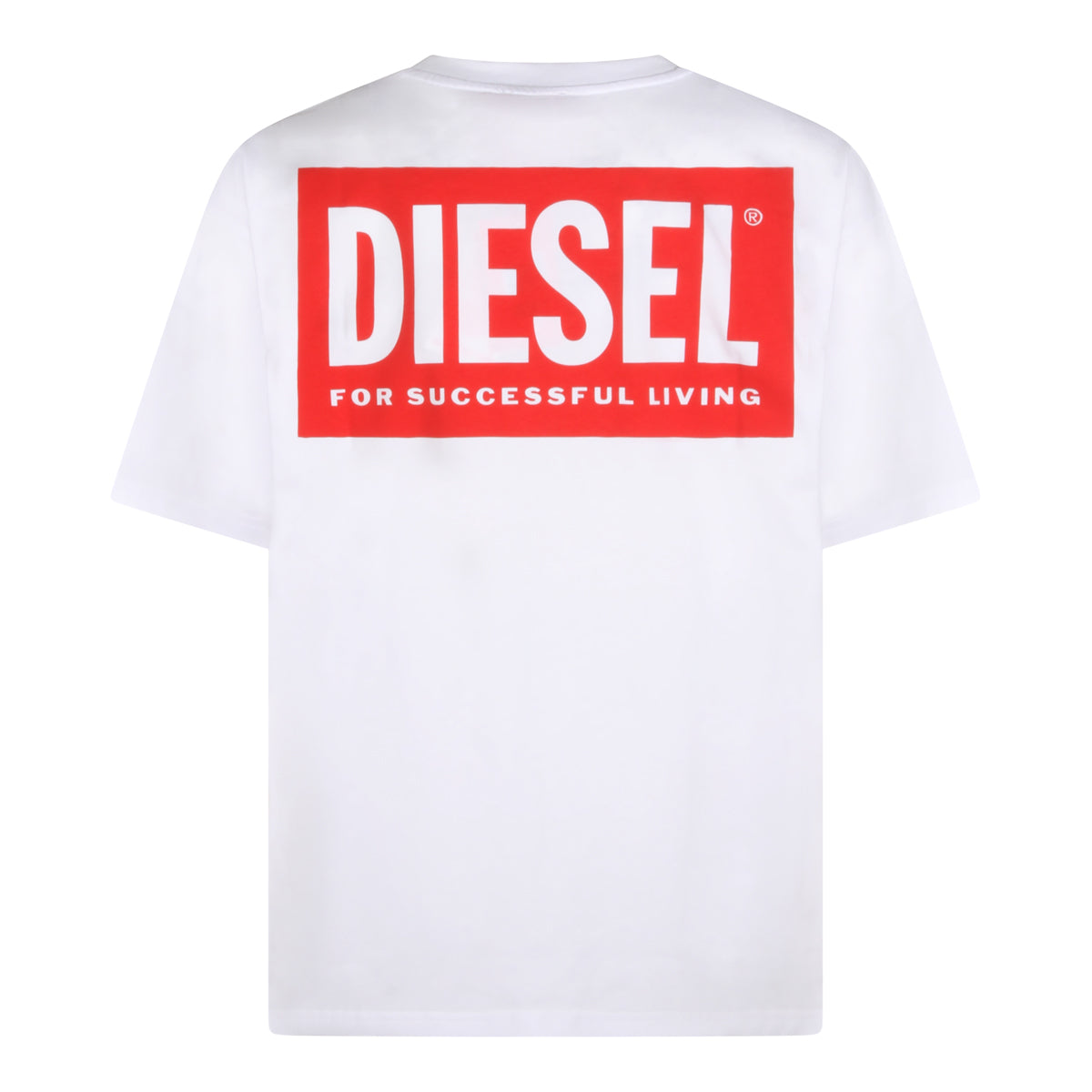 WHITE COTTON T-SHIRT