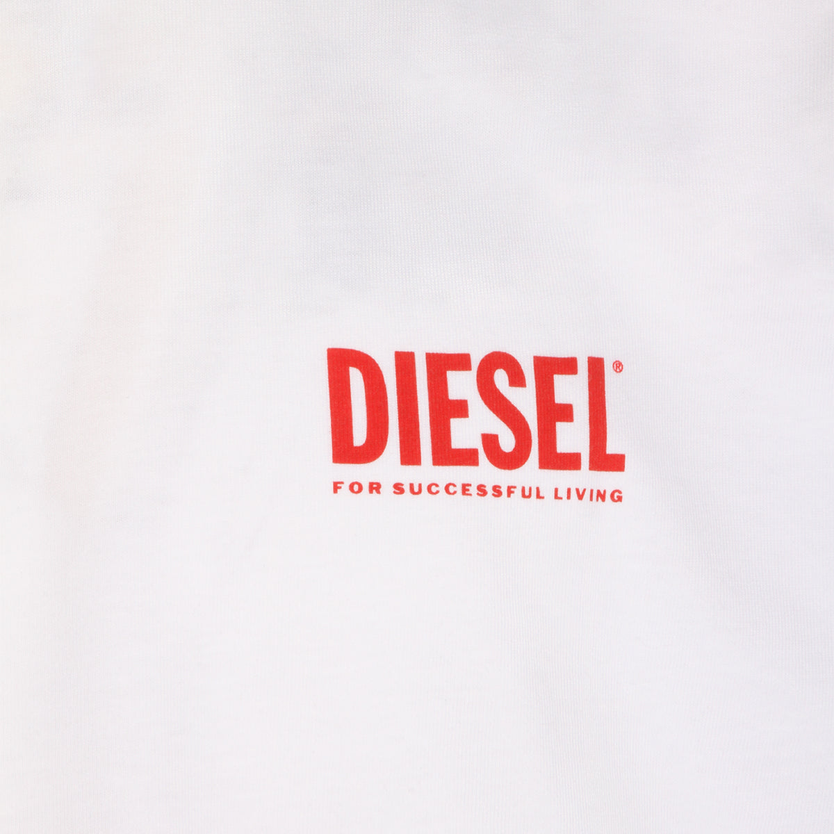 WHITE COTTON T-SHIRT