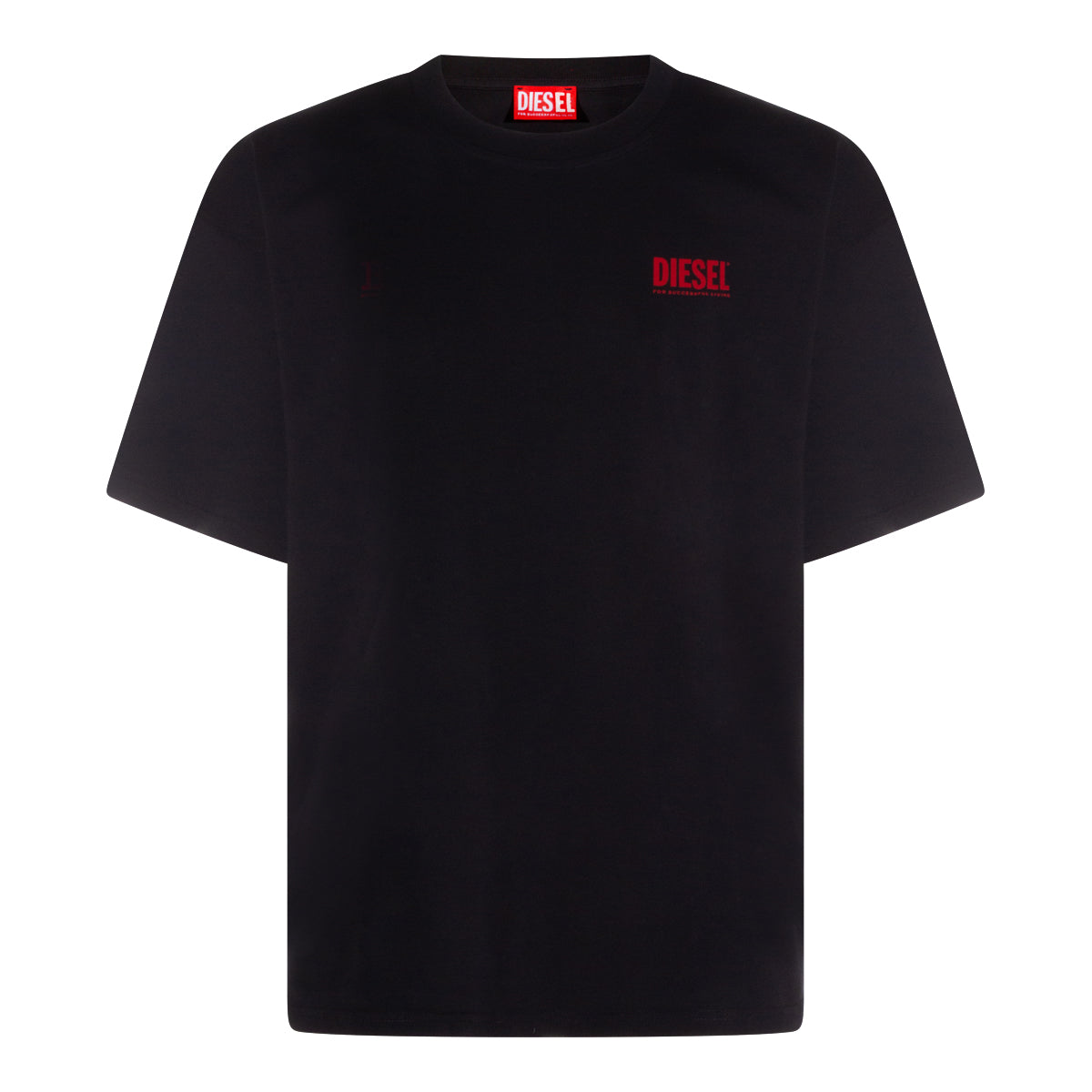 BLACK COTTON T-SHIRT