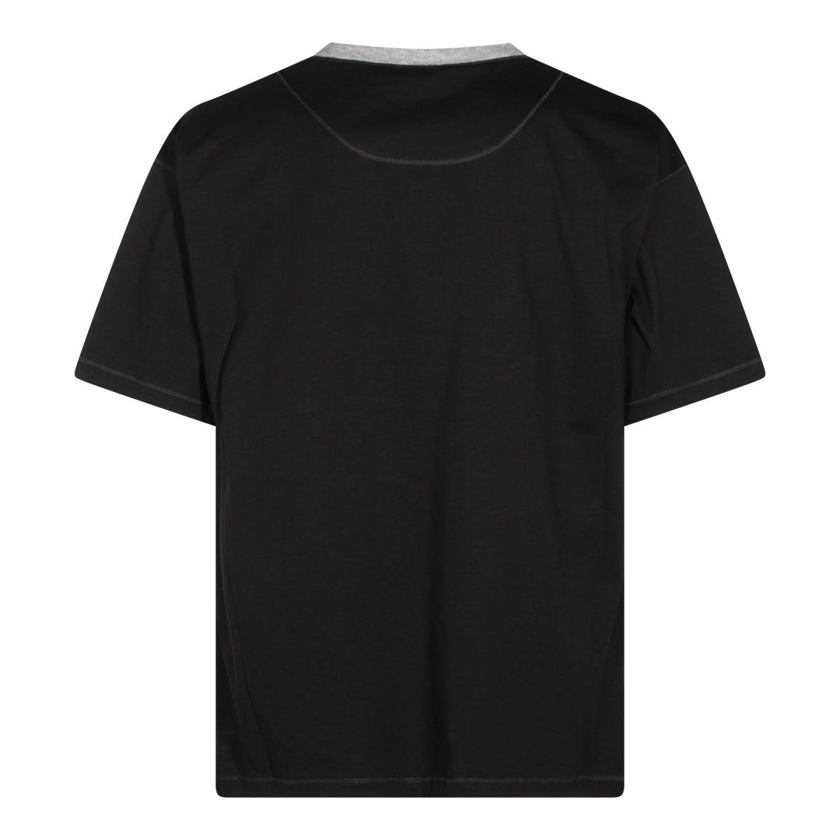 BLACK COTTON T-SHIRT