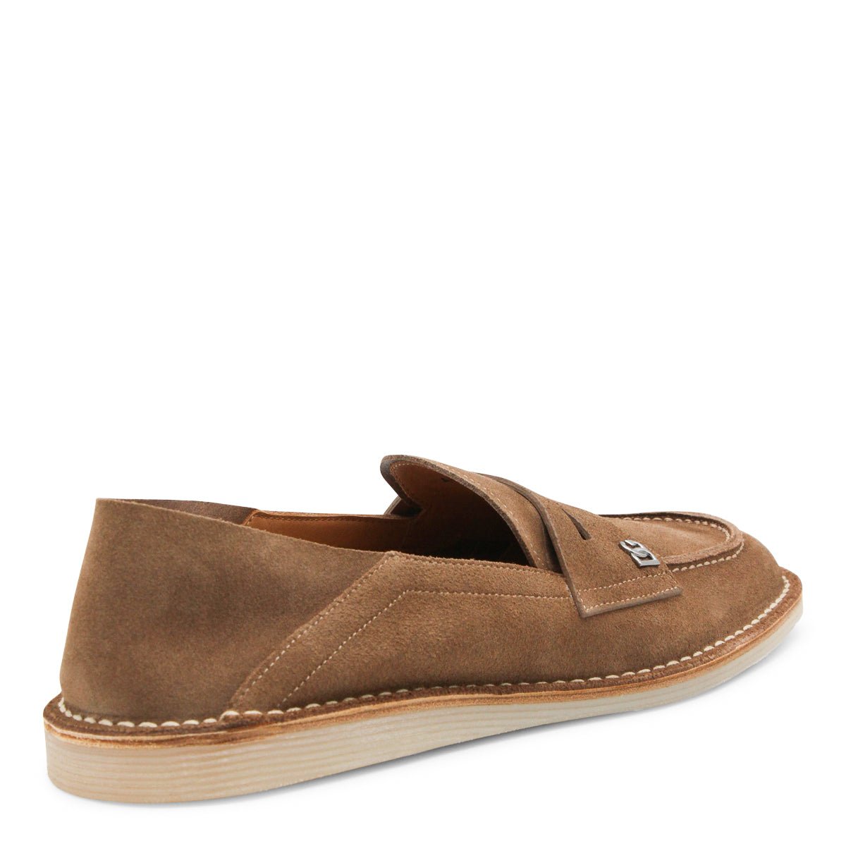 BROWN LEATHER LOAFERS
